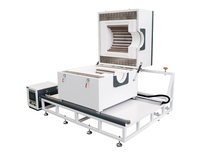 底部導(dǎo)軌移動(dòng)管式爐