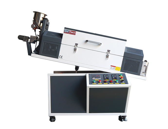 自動進出料回轉管式爐